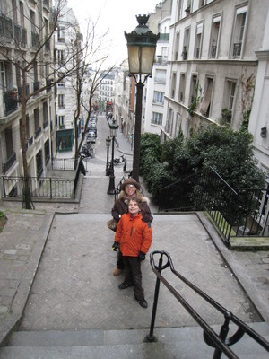 Morgan et Emmanuel  Montmartre -- Cliquez pour voir l'image en entier